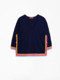 Lavinia Navy Sweater