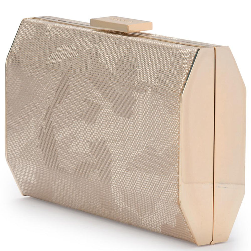 Bae Metallic Camo Clutch