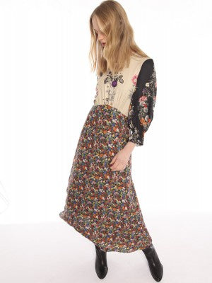 Long floral dress