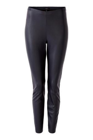Navy leatherette Jeggings