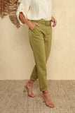 Olive Green Summer Trousers