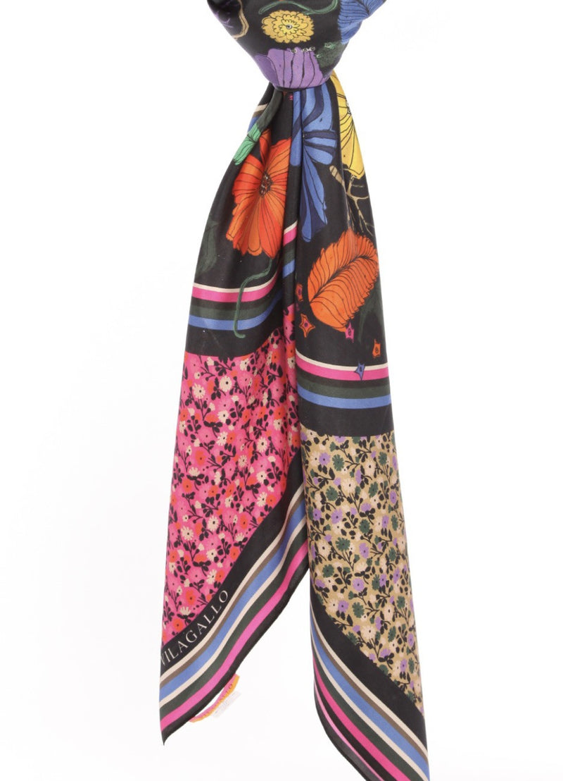 Silk Bloom Scarf