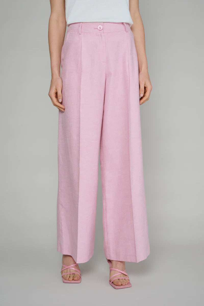 Pink Wide Legged Trouser