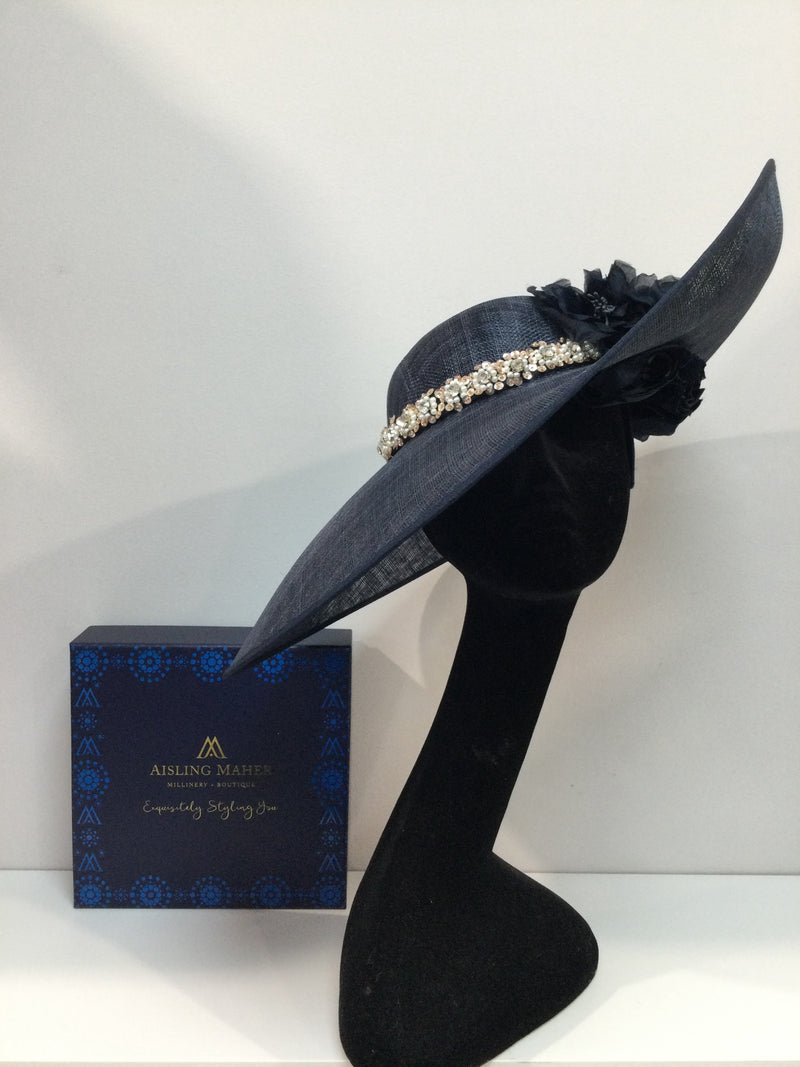 Large Navy Headpiece