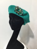 Green Beret with Green Embellishment