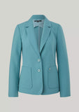 Light teal fitted blazer