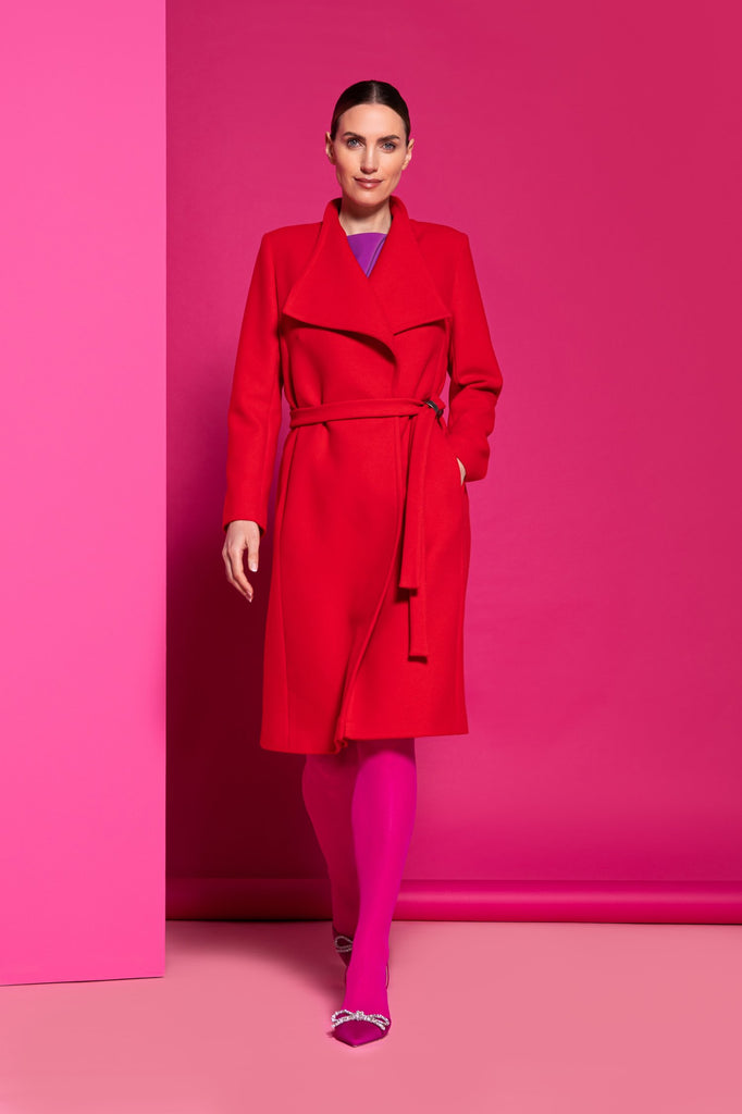 Rosie Coat in Red