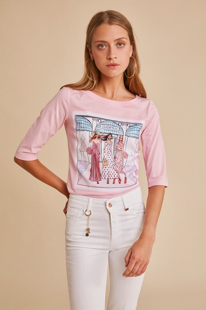 Pink  Catwalk Tshirt