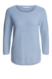 Pale Blue Cotton Sweater