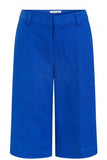 Linen Blue Bermuda Shorts
