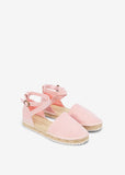 Suede Espadrilles Pink