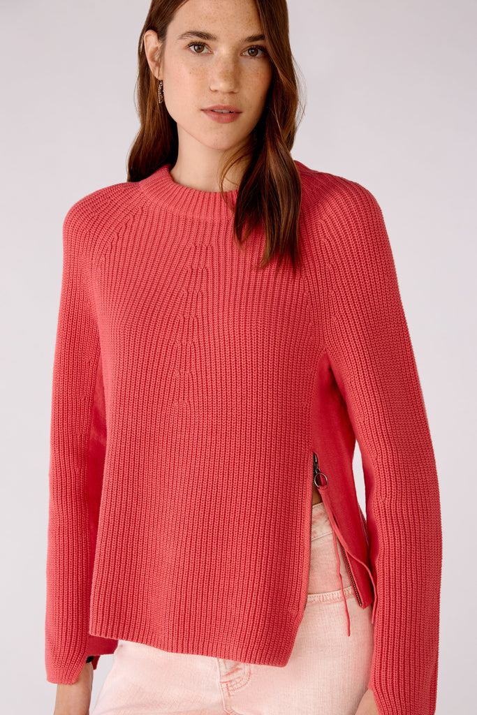 Pearl Sweater in Raspberry