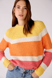 Orange Pink and Yellow Sweater