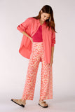 Coral and Peach Printed Trouser