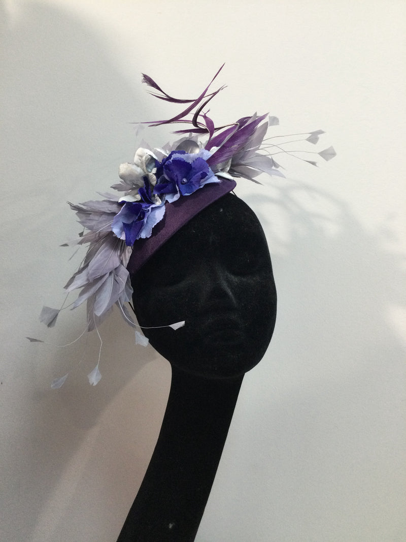 Flora purple headpiece