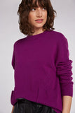 Purple Sweater with Pocket