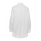 Off white shirt with ruffle hem