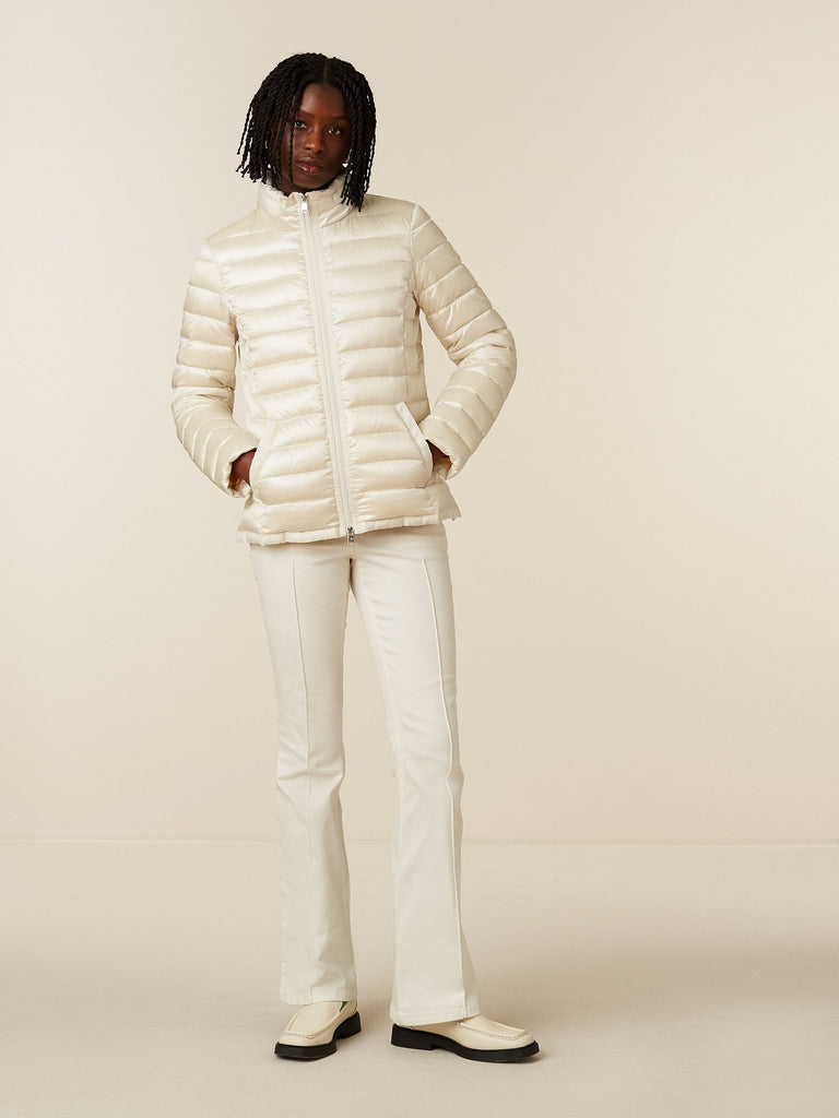 Ruby Down Jacket in Off-White