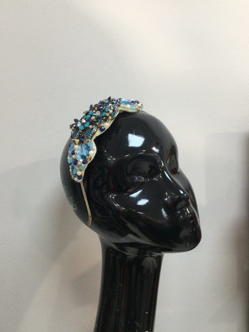 Floral Blue Plumeria