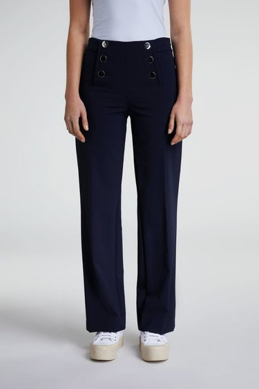 Sailor Trousers with Silver Buttons