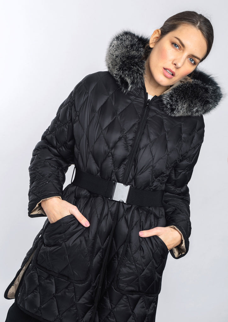 Reversible Feather Parka