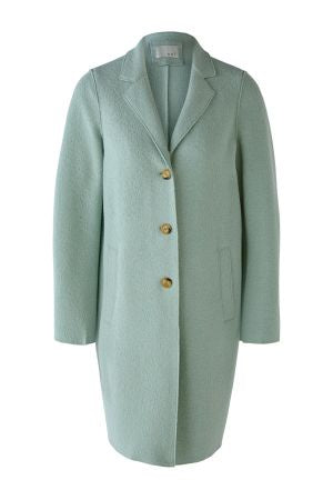 Mint wool coat