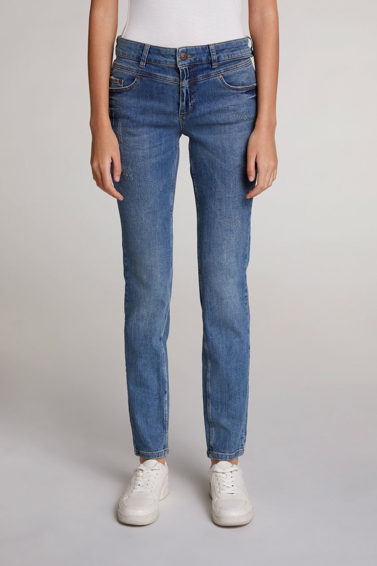 Newport Slim Fit Blue Denim