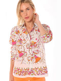 Irina Blouse in Giverny Print