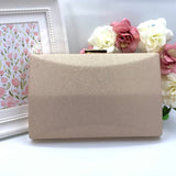 Rose Gold Rectangle clutch