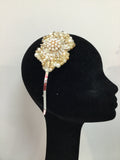 Iris In Pearl , Gold and Bling