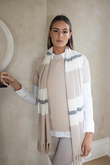 Sage Cashmere Blend Scarf