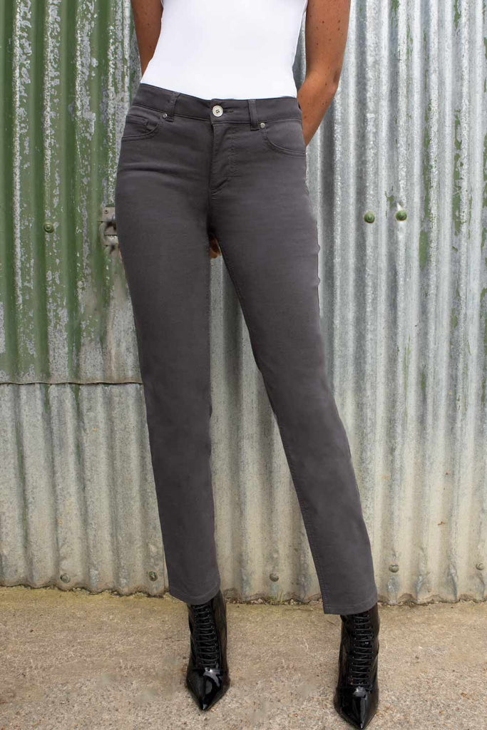 Diane Trousers in Charcoal