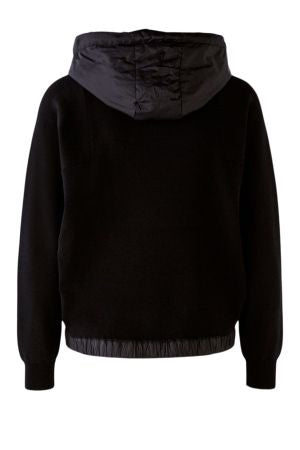 Oui black hoodie