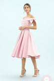 Tilly Prom Dress in Pale Pink