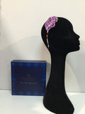 Iris in Purple Gold and Silver