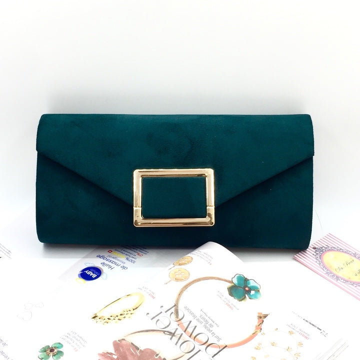 Emerald clutch