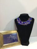 Small Collar in Royal Blue and Gold