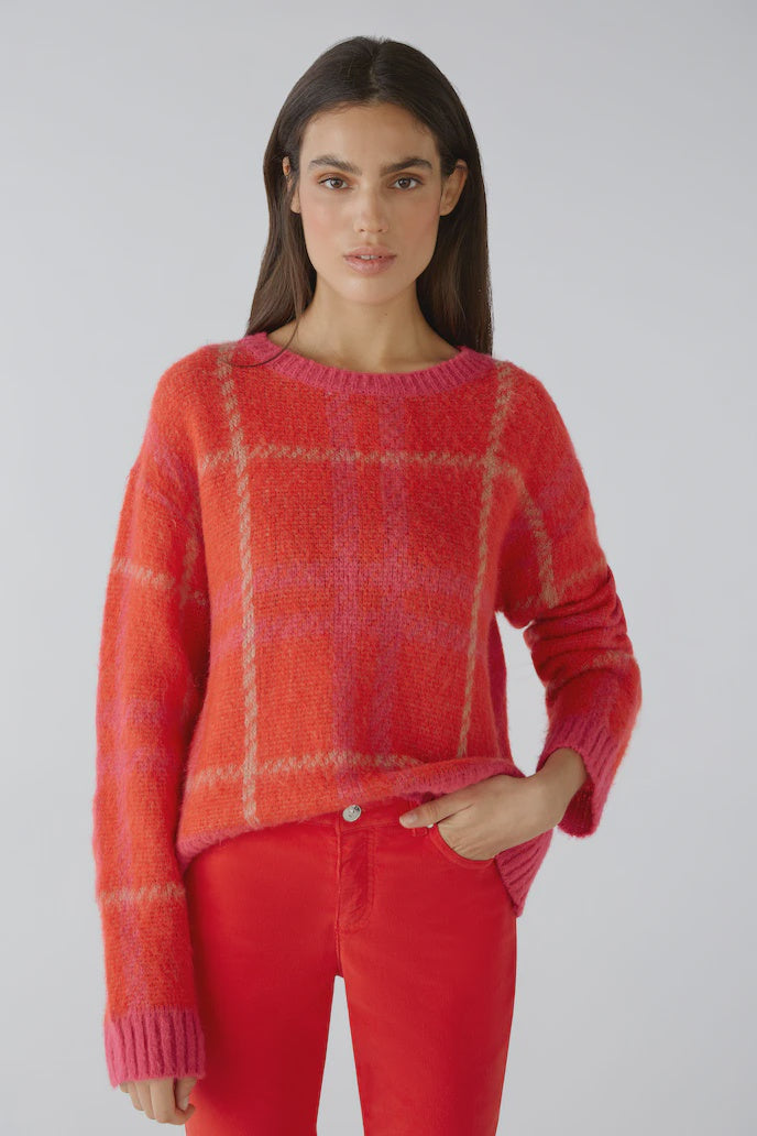 Check pattern jumper with alpaca
