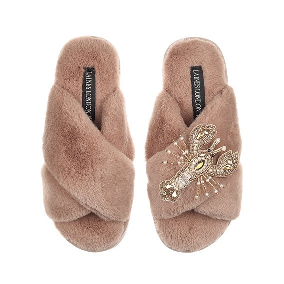 Pink Lobster Slipper