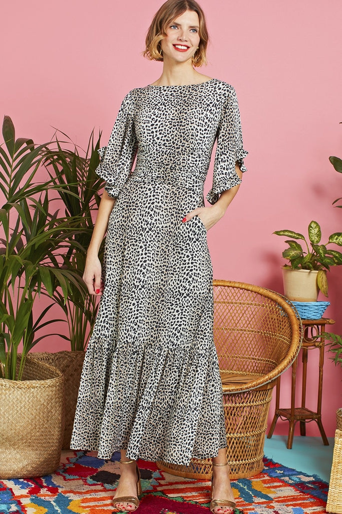 Gabriella Dress in Solar Print