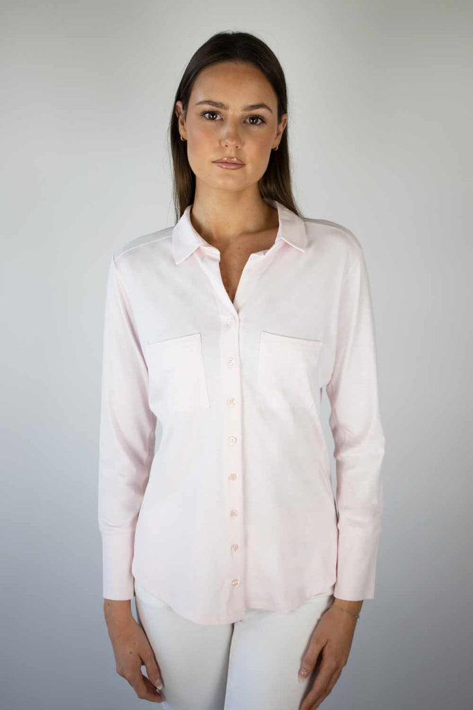 Izzy Shirt in Pale Pink