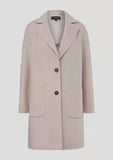 Loose fit O shape coat