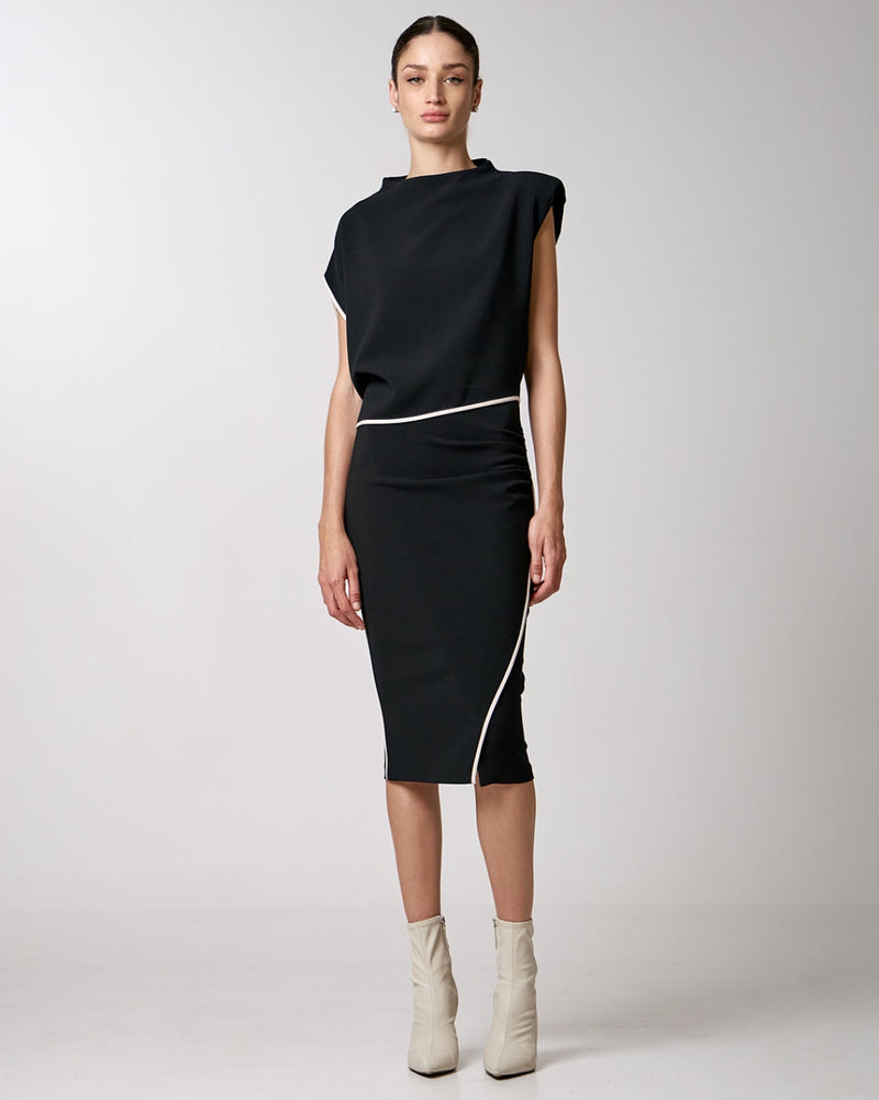 Top with piping