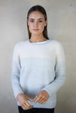 Beige and Grey Soft Sweater