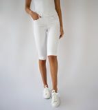 Remy White Shorts
