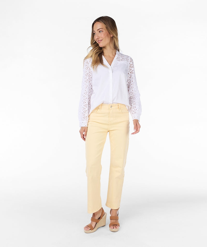 Rich Cream Jeans