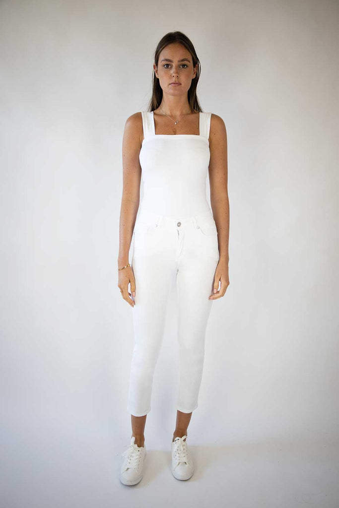 Unity 3/4 Trousers in White