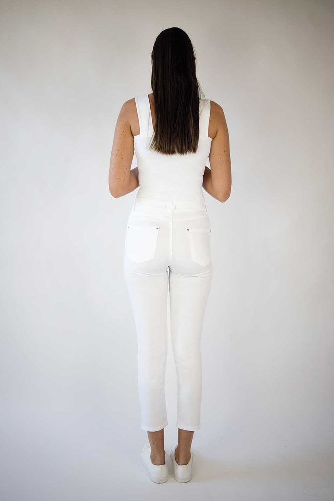 Unity 3/4 Trousers in White