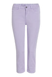 Lilac Cropped Trousers