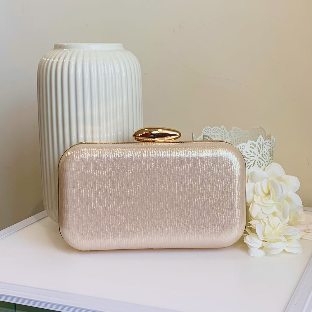 Pearl Shimmer Clutch